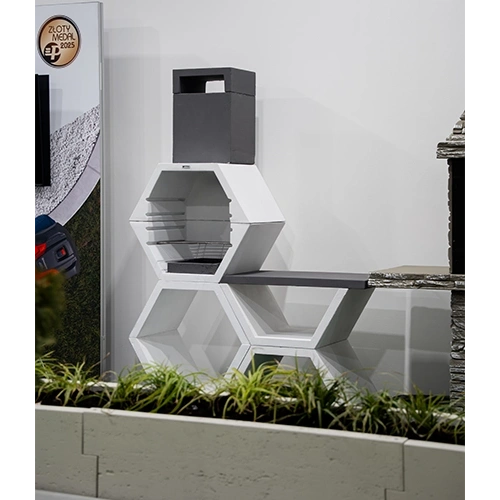 grill betonowy do ogrodu