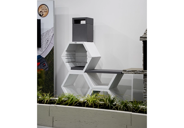 grill betonowy do ogrodu