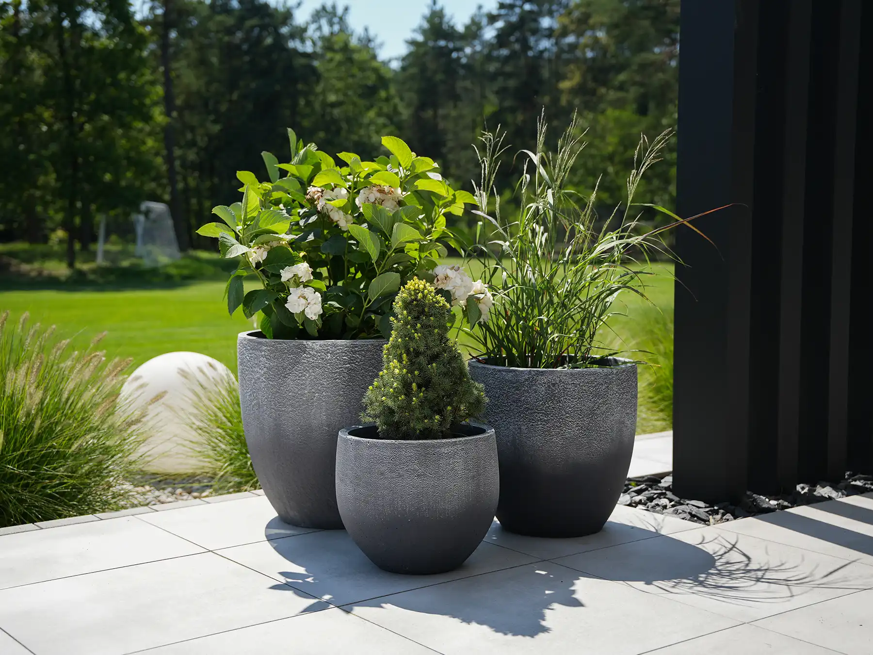 donice betonowe ogrodowe