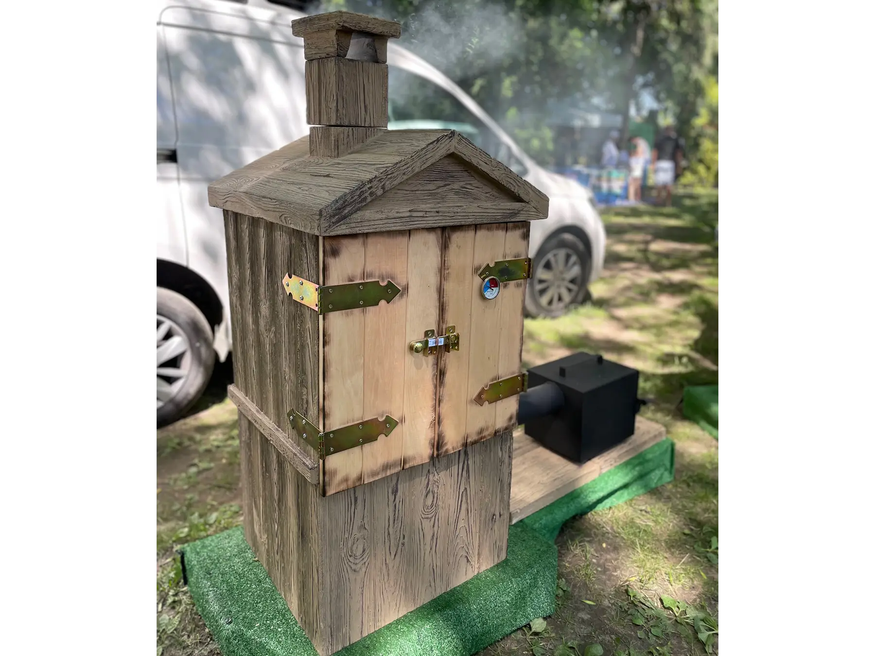 wędzarnia betonowa mała