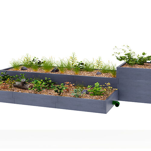 Ogród deszczowy model 4