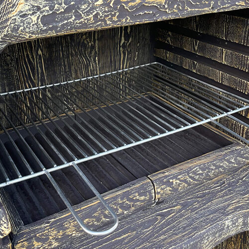 pojemny ruszt ze stali nierdzewnej