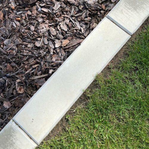 nowoczesne obrzeża ogrodowe z betonu