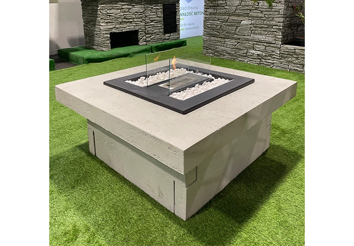 palenisko z wkładem na biopaliwo