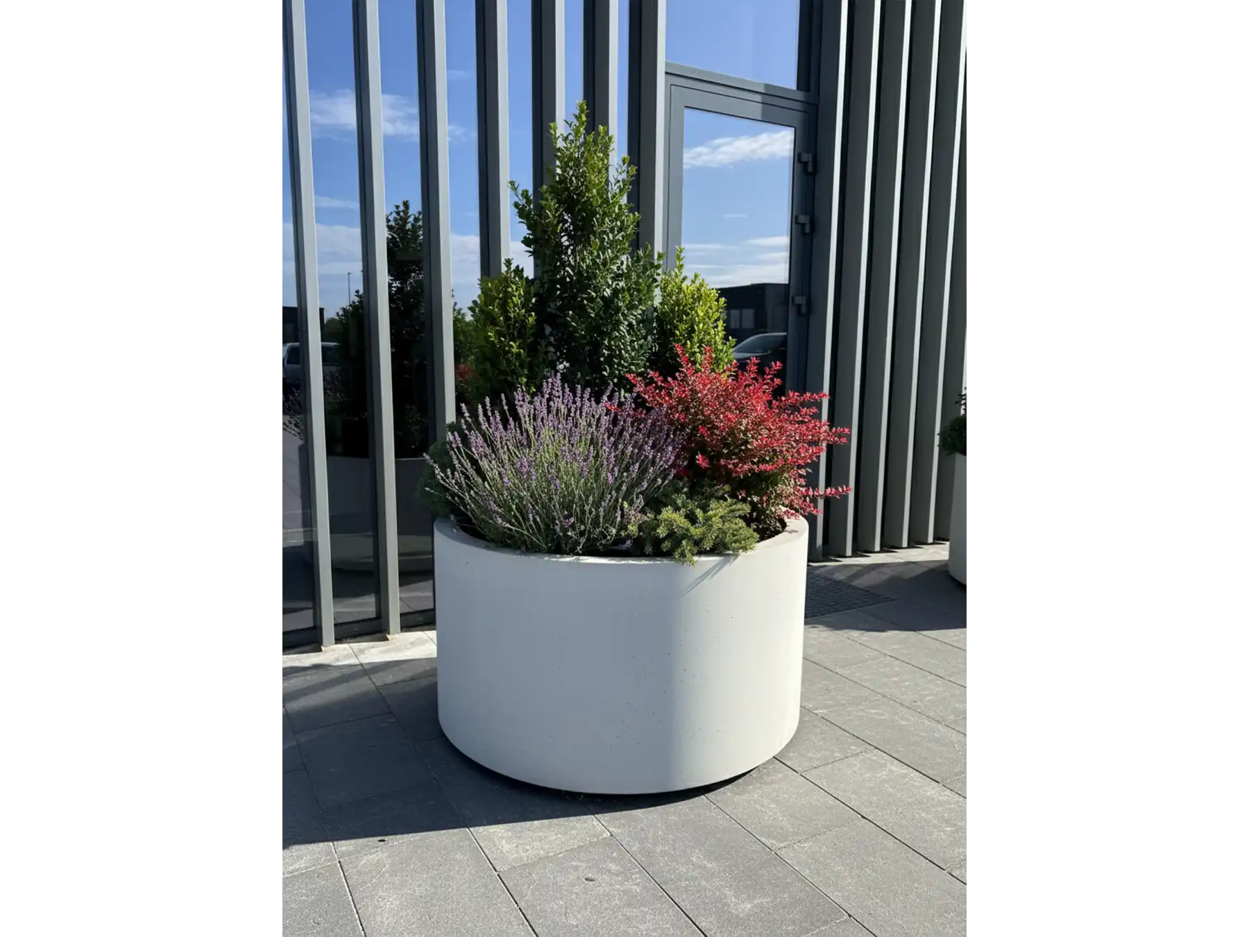 donica okrągła betonowa