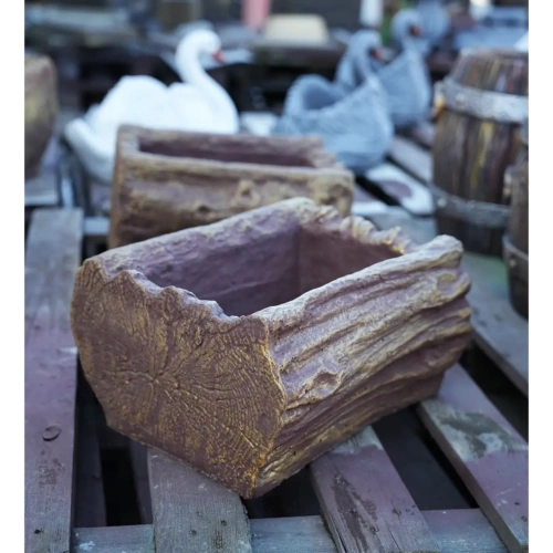 donica betonowa imitacja drewna