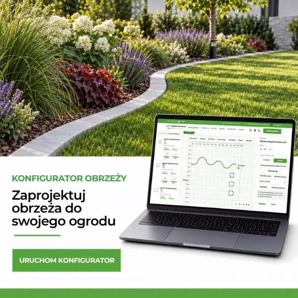 konfigurator obrzeży trawnikowych